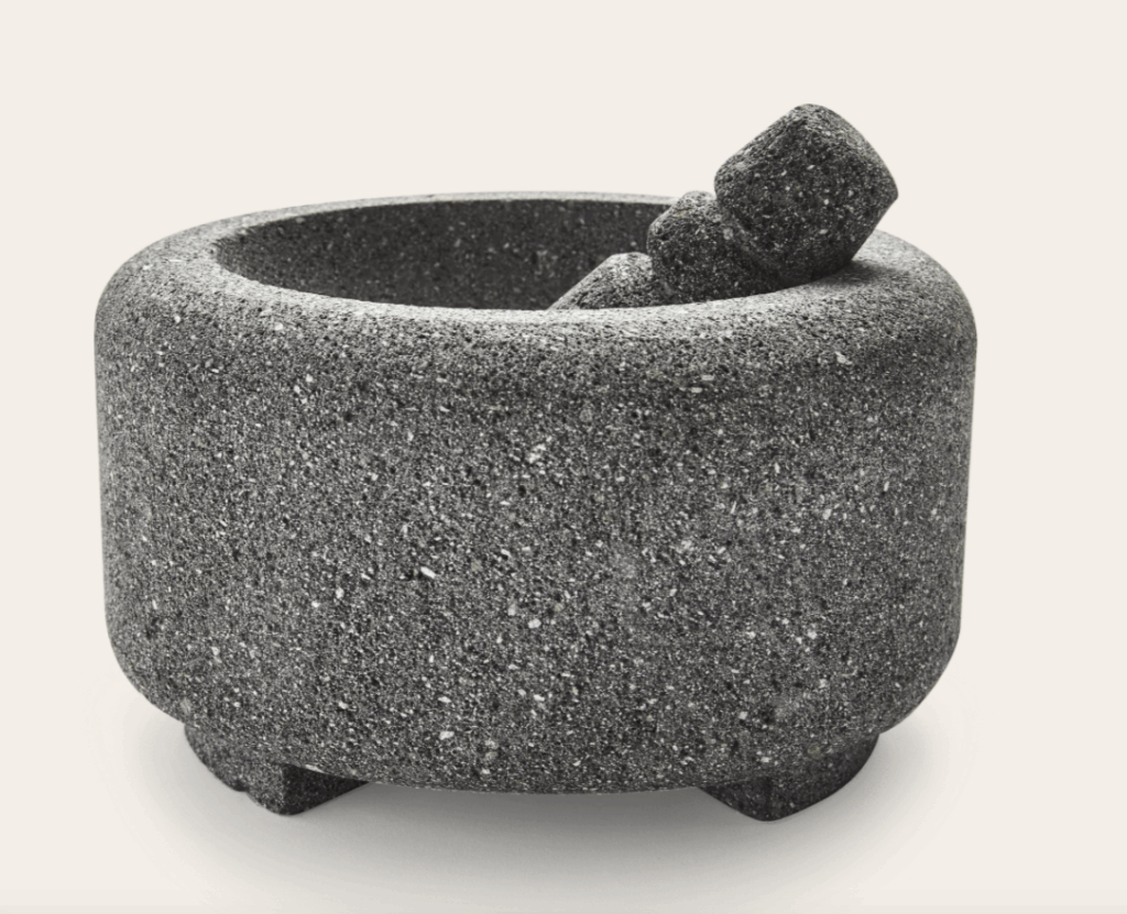 molcajete for salsa de molcajete
