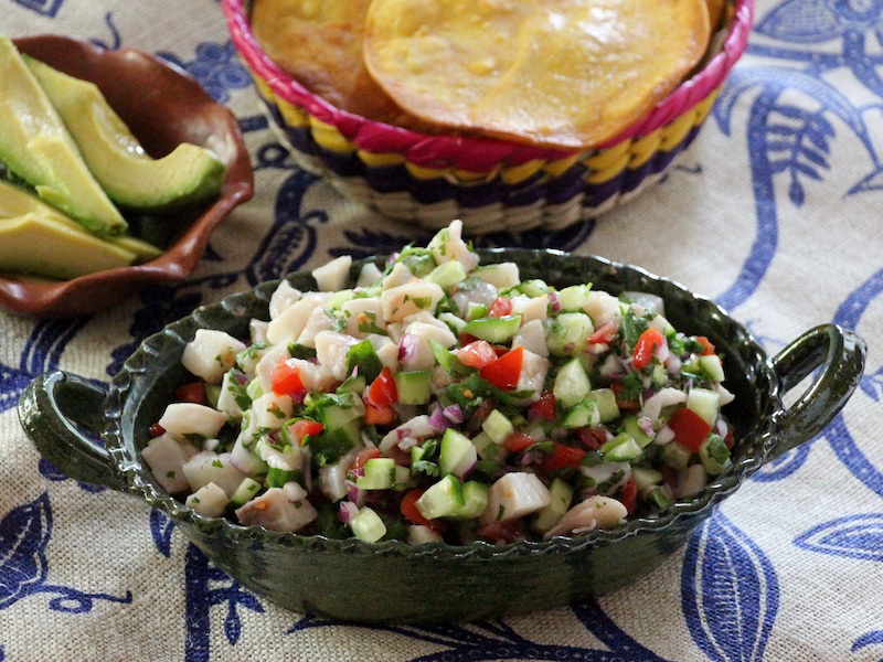 ceviche de pescado