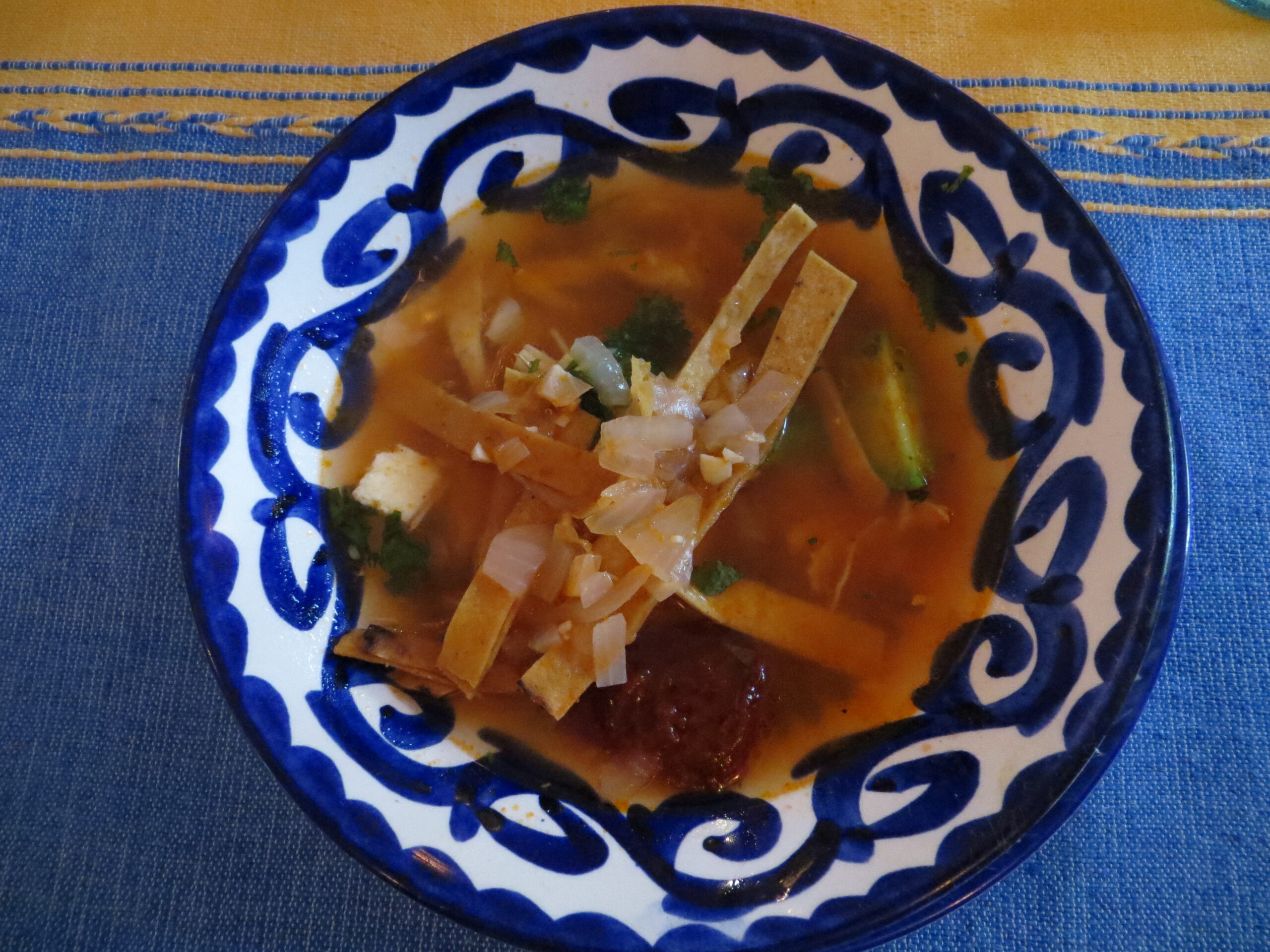 Tortilla Soup | Sopa de Tortilla