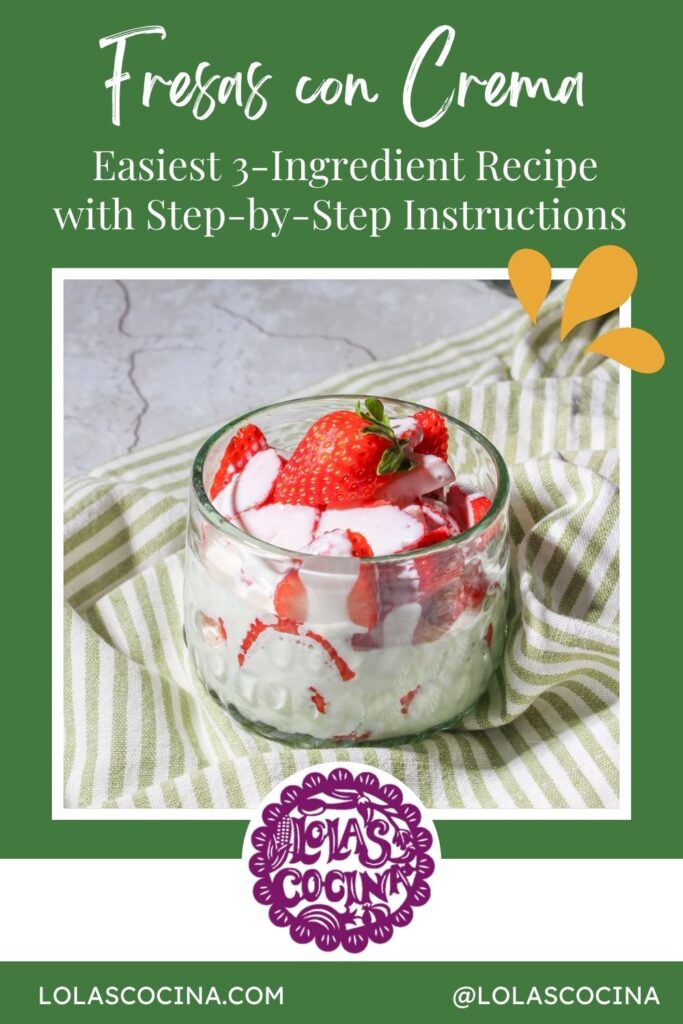 Fresas con crema Fresas con crema recipe Fresas con crema mexicanas Fresas con crema recipe mexican Fresas con crema receta Strawberries and cream Strawberries and cream dessert Strawberries and cream recipe Strawberries and cream Mexican