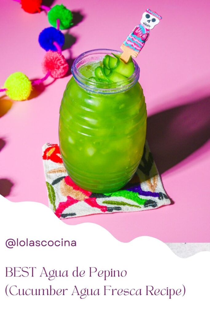 BEST Agua de Pepino (Cucumber Agua Fresca Recipe)