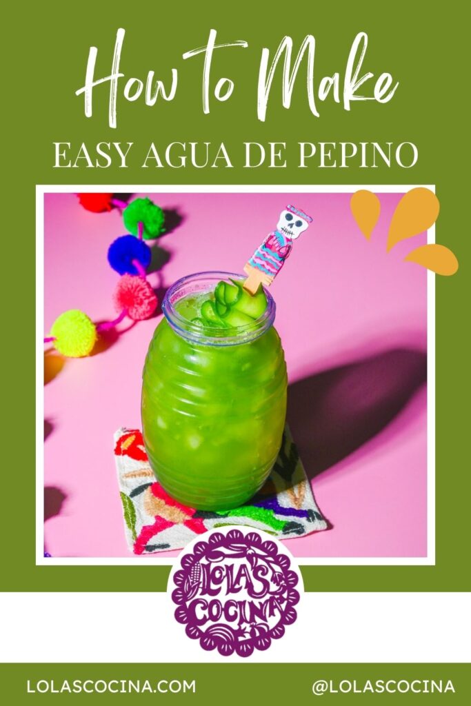 BEST Agua de Pepino (Cucumber Agua Fresca Recipe)