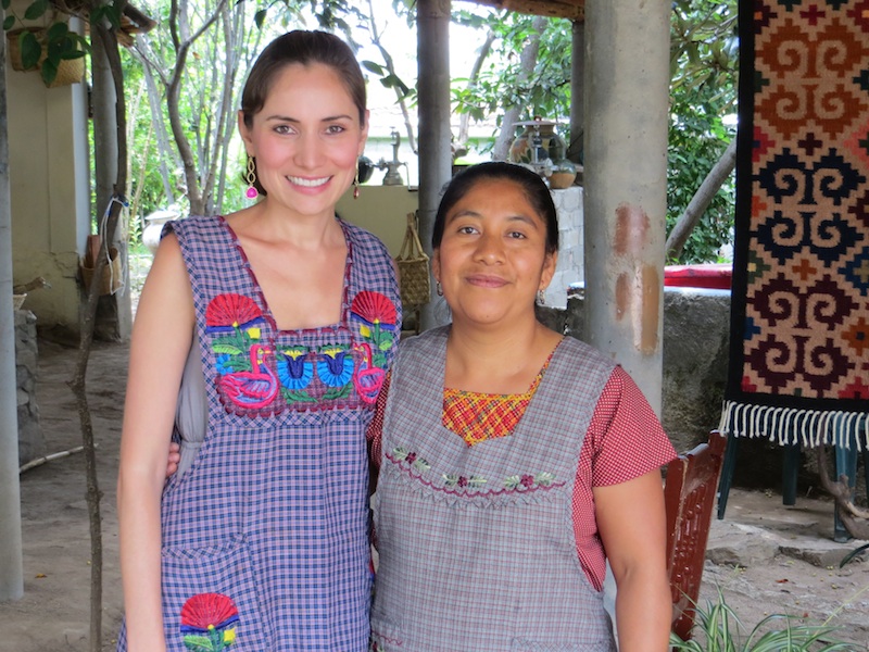 One of my cooking mentors, Reyna Mendoza of El Sabor Zapoteco, Photo credit: Lola's Cocina