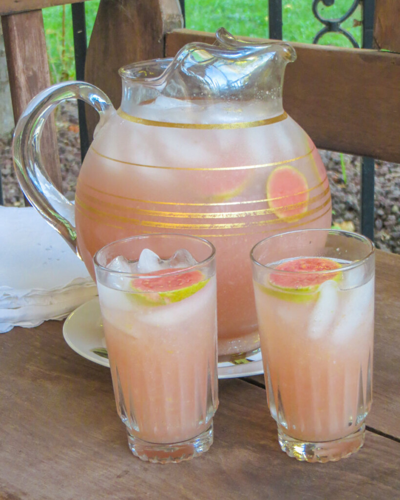 agua de guayaba guava nectar guava agua fresca