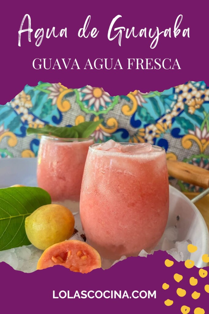 agua de guayaba guava nectar guava agua fresca