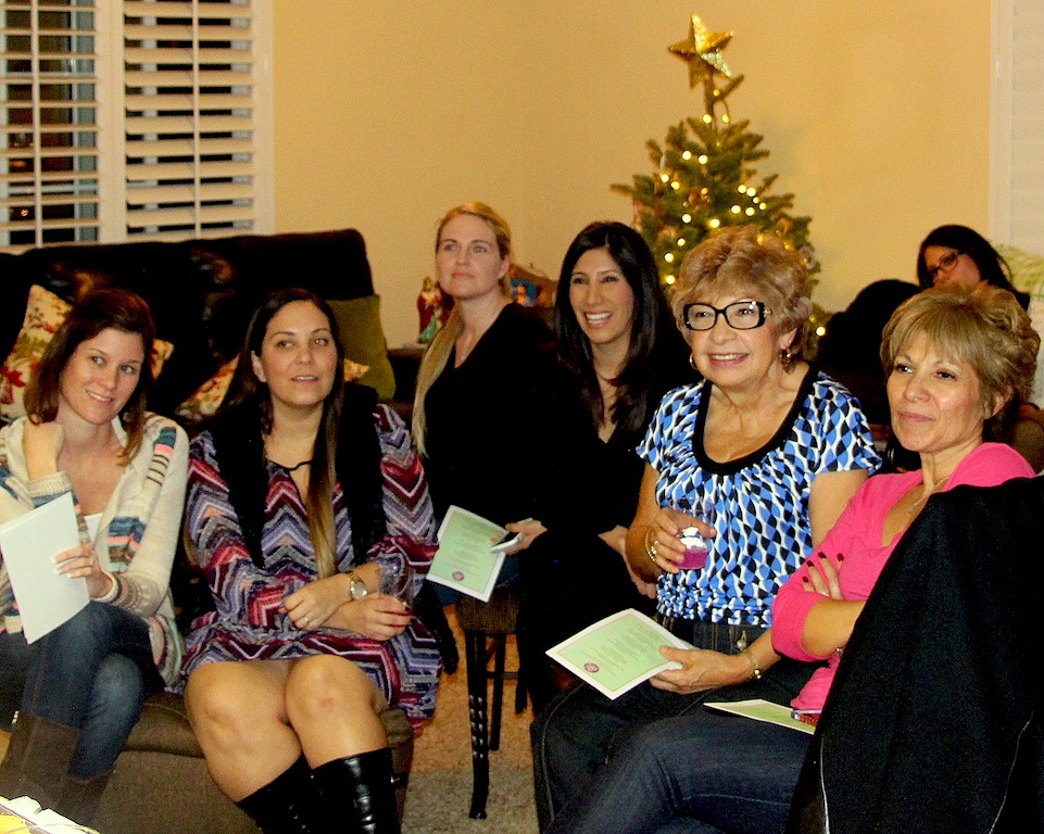 Here are some of the lovely women who participated in the cooking demo.