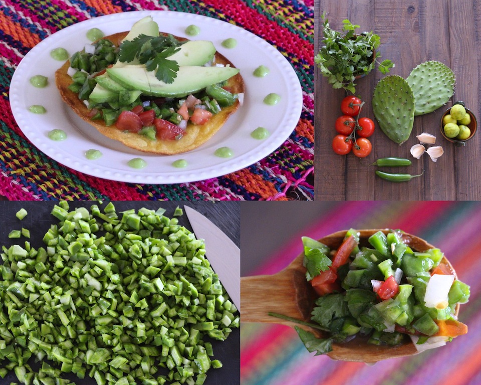 Going Green with Cactus Ceviche