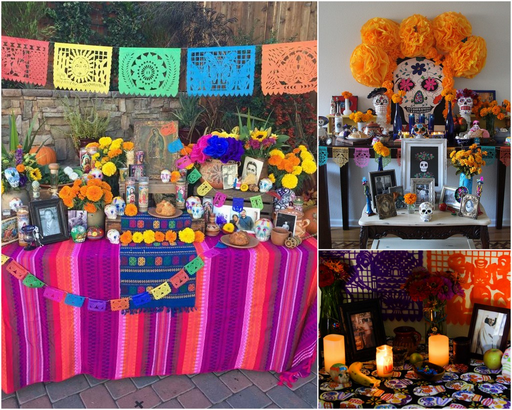 {TRES DEL MES} 3 Day of the Dead Altars to Die For