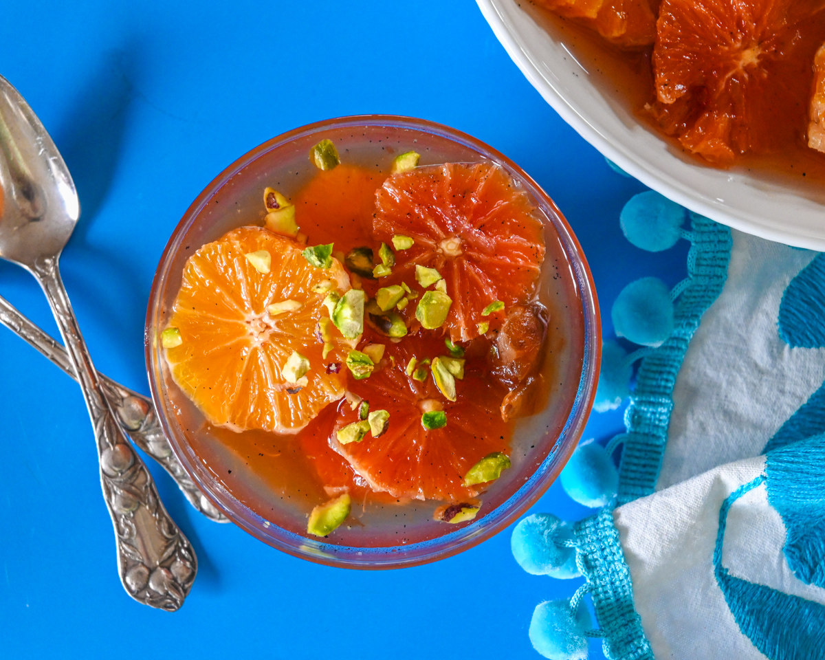Orange dessert recipes Oranges in syrup Oranges and vanilla Orange dessert cups Orange dessert ideas Orange desserts easy Caramelized orange slices Caramelized oranges Caramelized oranges recipe
