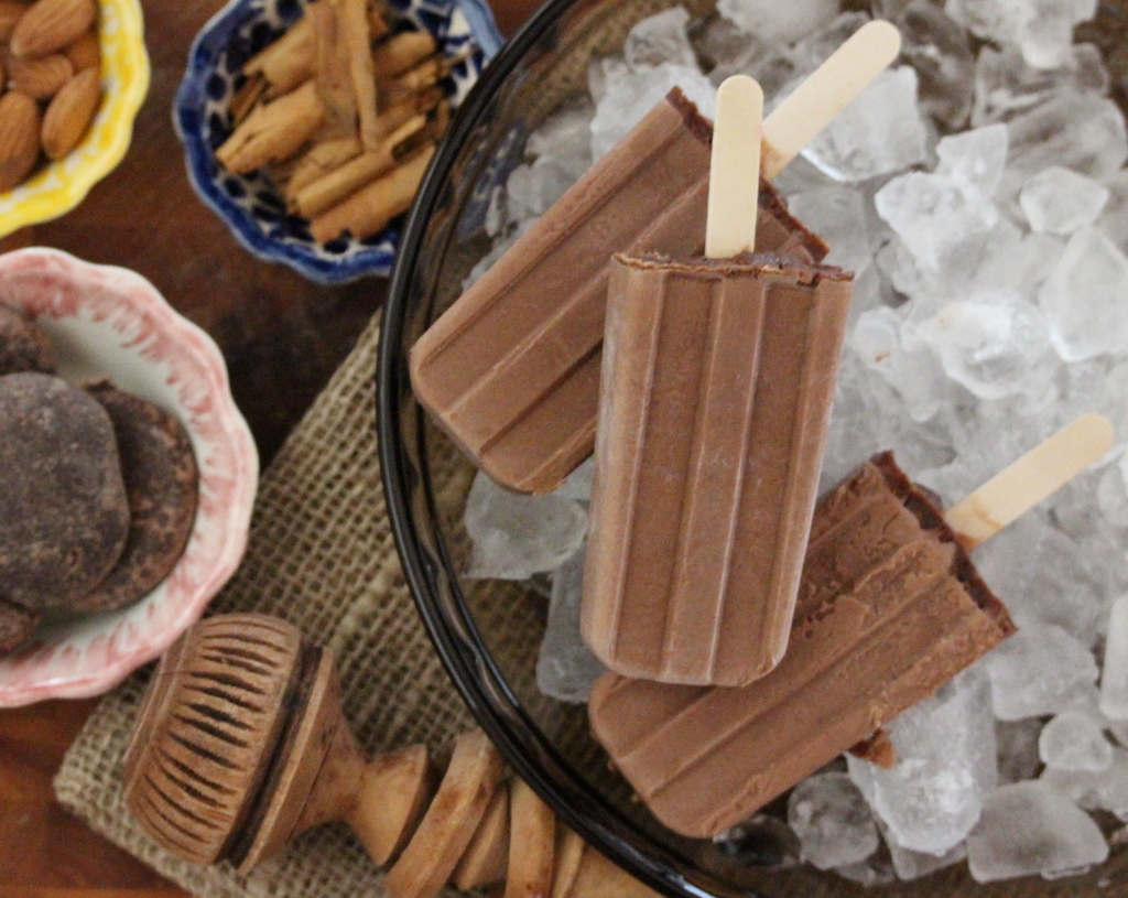 Mexican Chocolate Paletas (Popsicles) | Paletas de Chocolate Mexicano