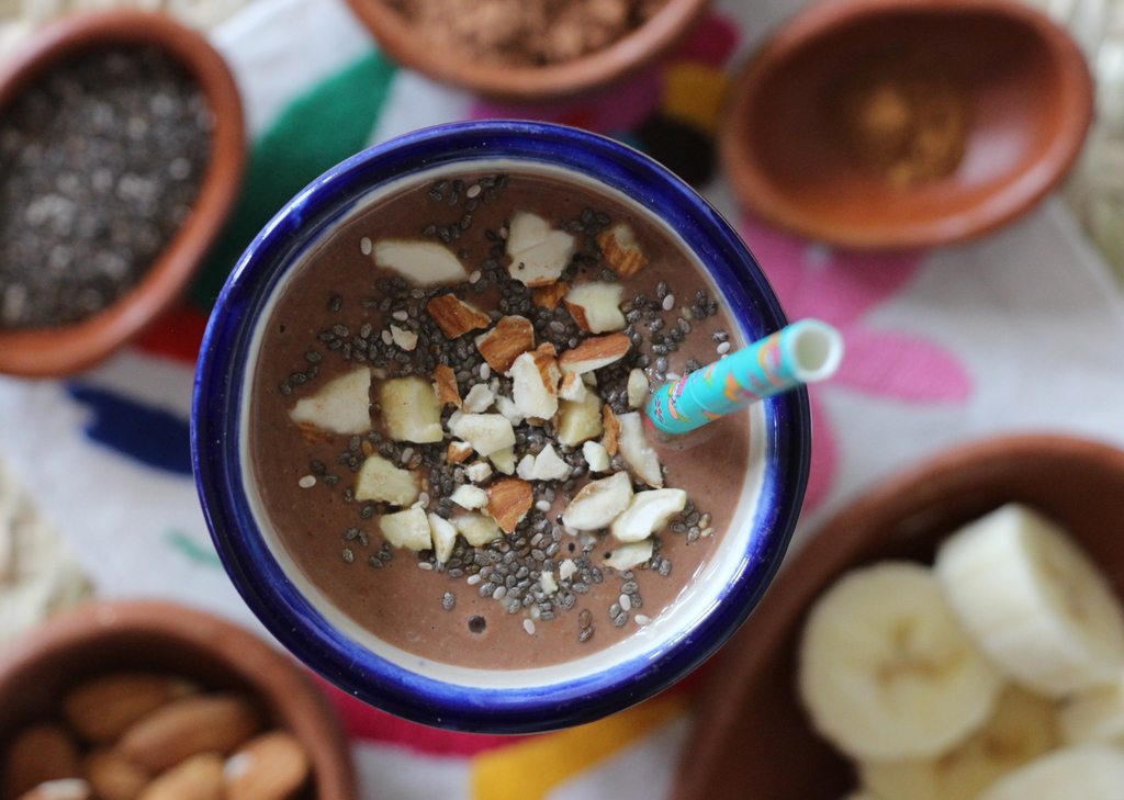 Mexican Chocolate Protein Shake