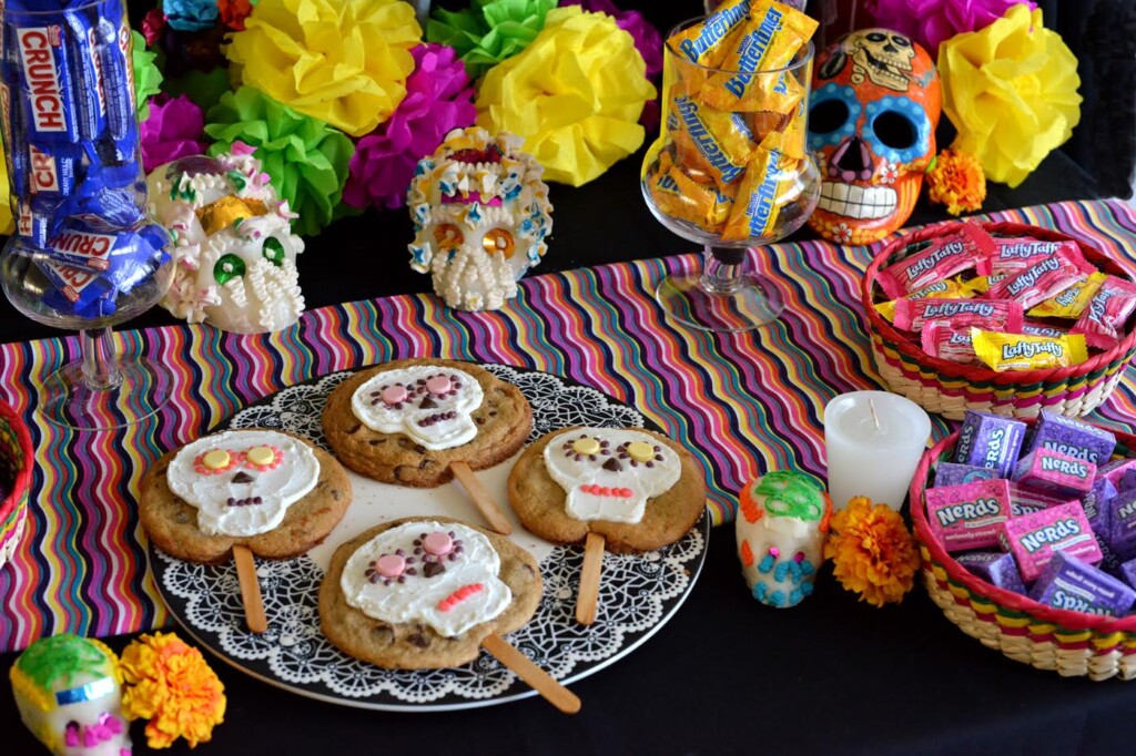 dia de los muertos brownie bites - Bake Love Give