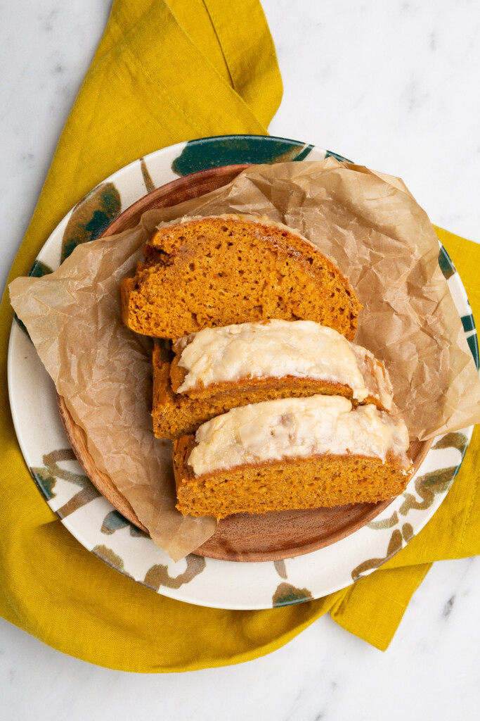 vegan pumpkin bread