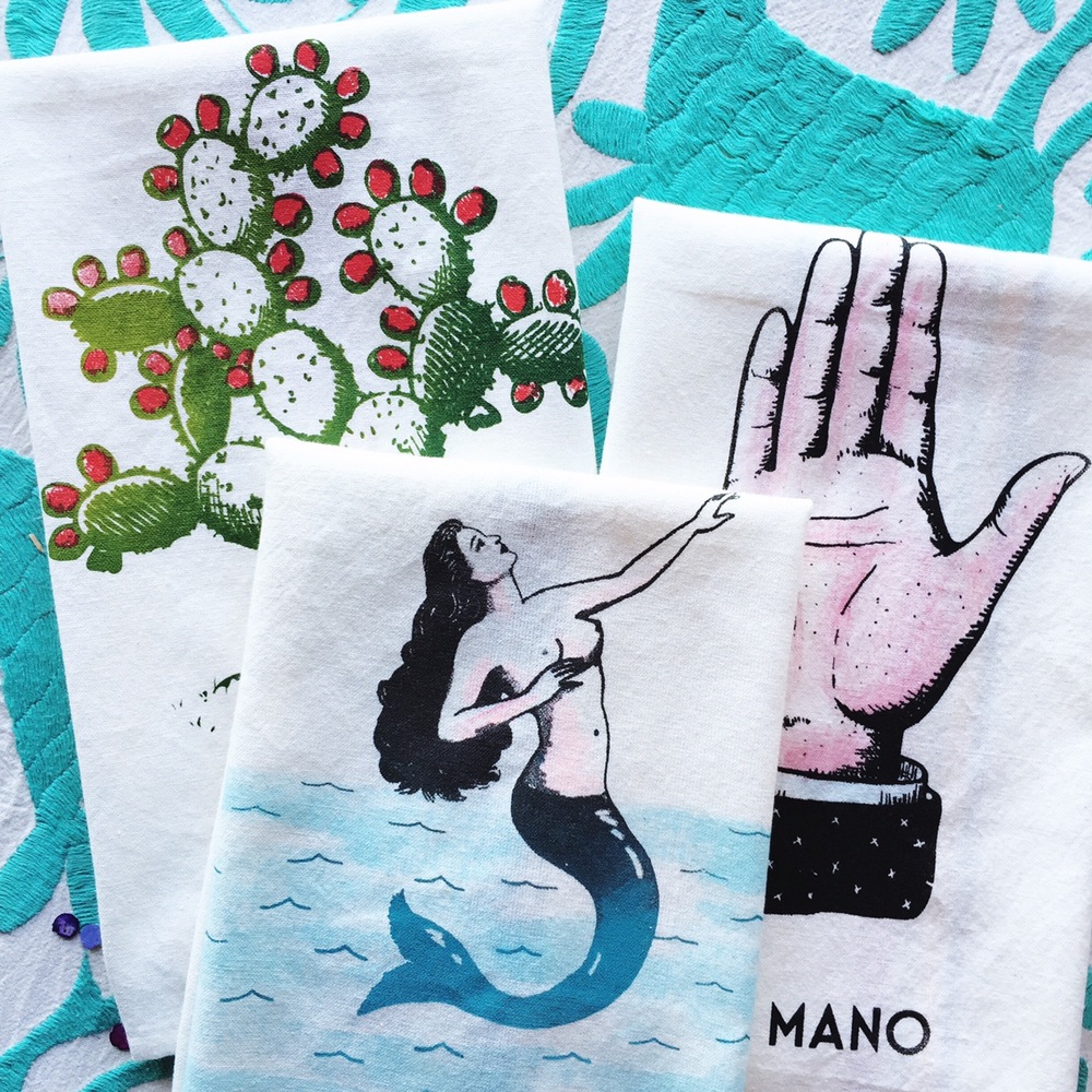 loteria-dish-towels