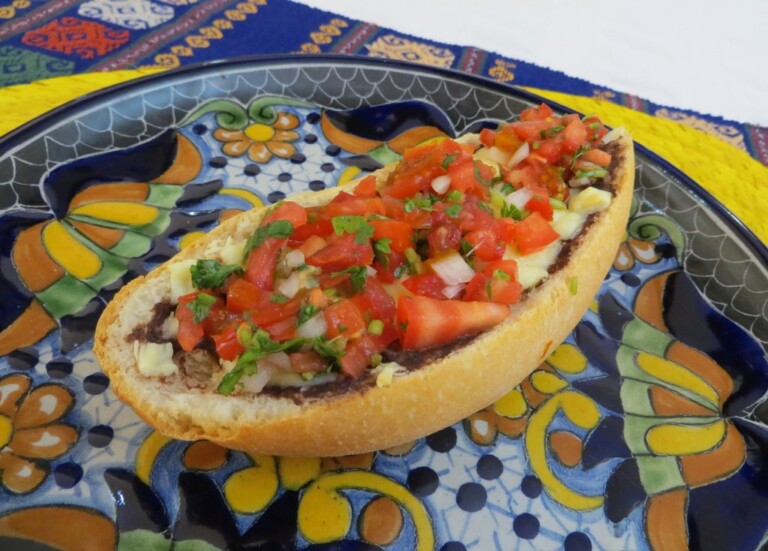 Mollete Recipe + Oaxaca’s Estancia de Valenica Bed and Breakfast