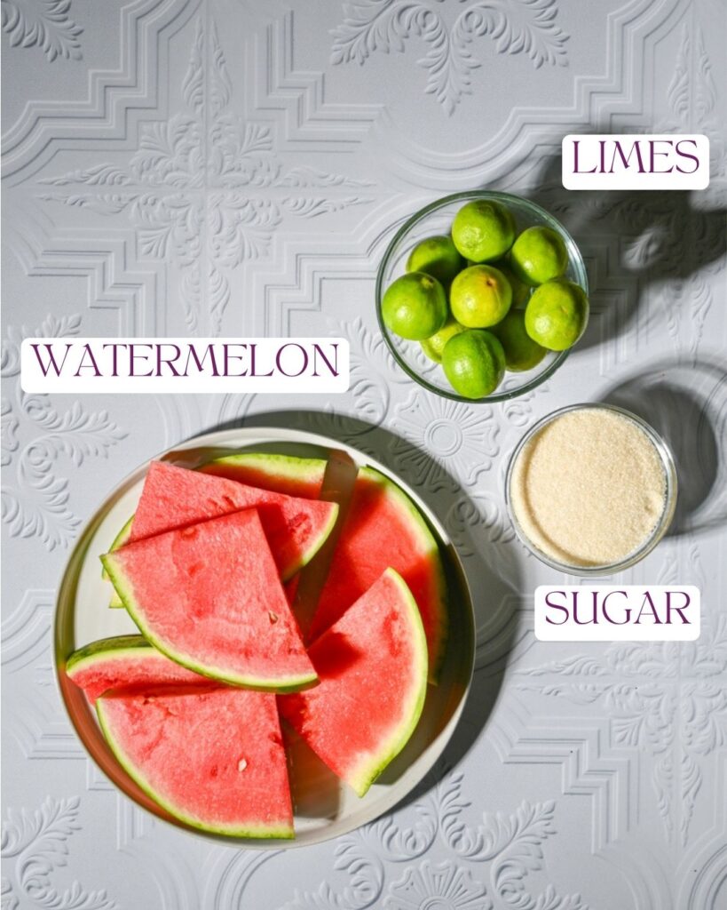 Agua de sandia y limon Agua de sandia con limon Watermelon agua fresca Watermelon lime agua fresca Agua fresca watermelon Agua freca mexicanas