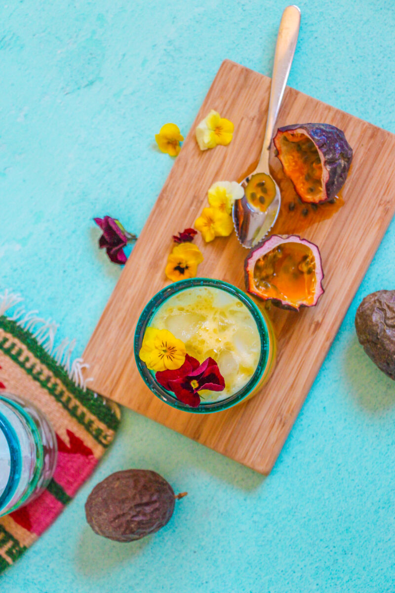 Maracuya drink Agua de Maracuya Passion fruit juice Passion fruit drink Passion fruit agua fresca Passion fruit agua fresca recipe