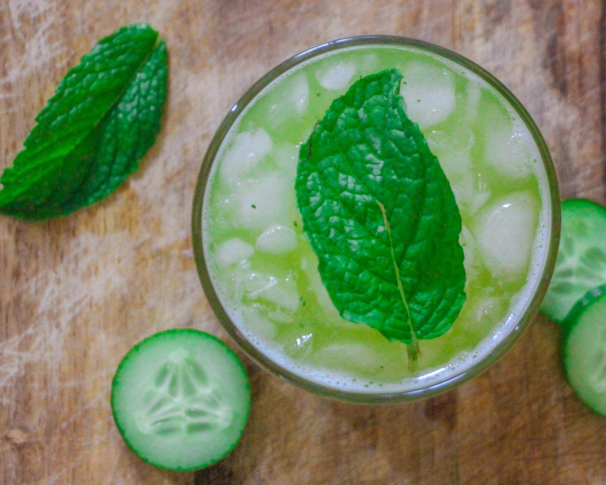 Cucumber Agua Fresca | Agua Fresca de Pepino