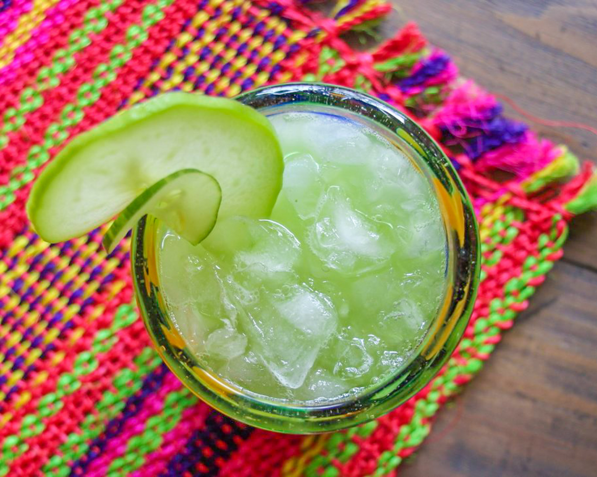 Cucumber and Chayote Agua Fresca