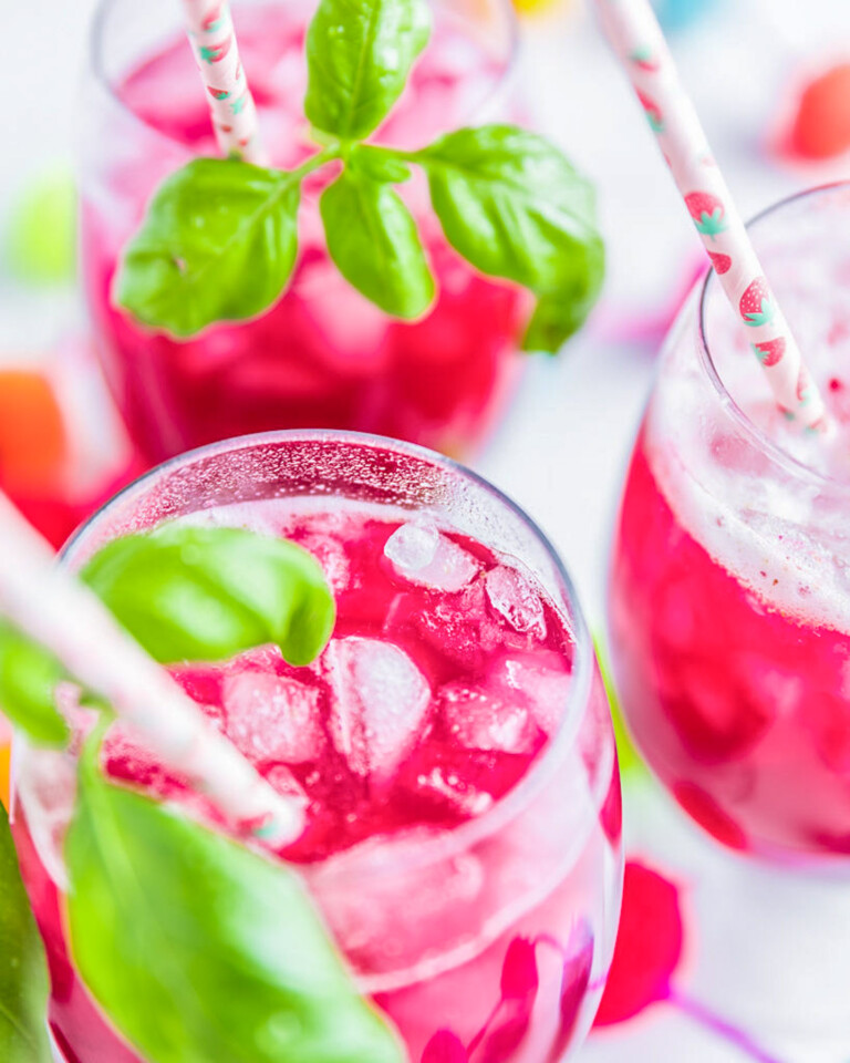 Strawberry Agua Fresca with Beets