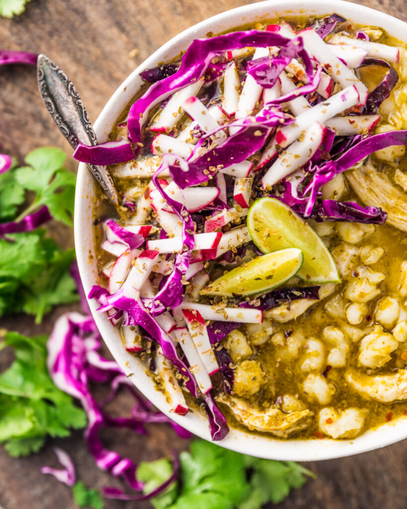 pozole verde con pollo | when to harvest tomatillos, recipes, and more green pozole