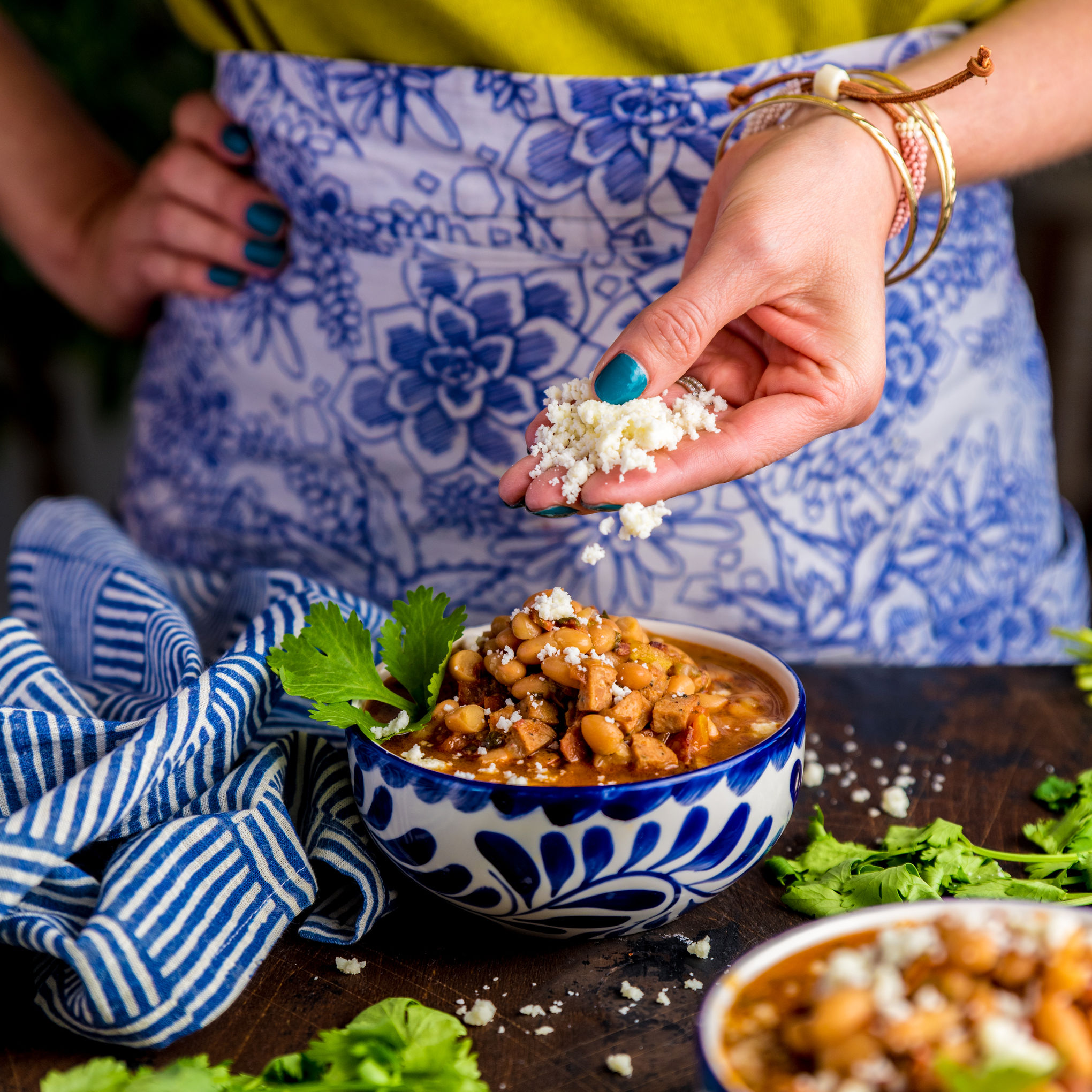 Slow Cooker Frijoles Charros