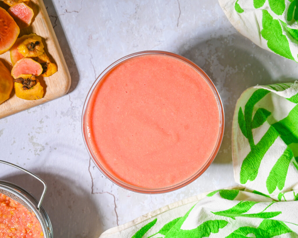 Guava puree recipe Guava puree Guava puree cocktails Guava puree desserts