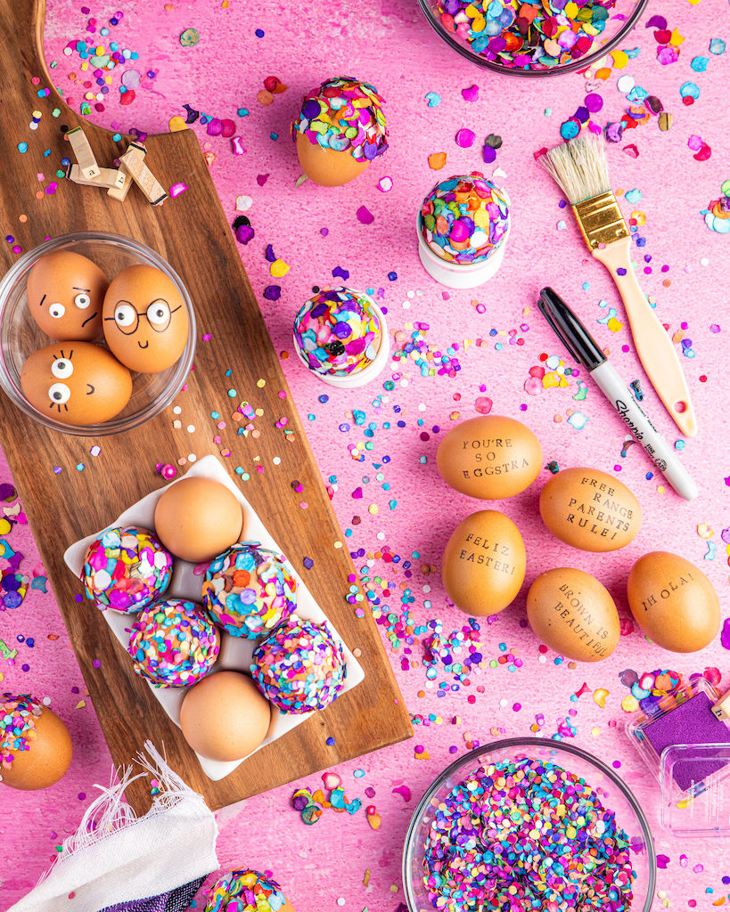 How to Decorate Brown Eggs for Easter