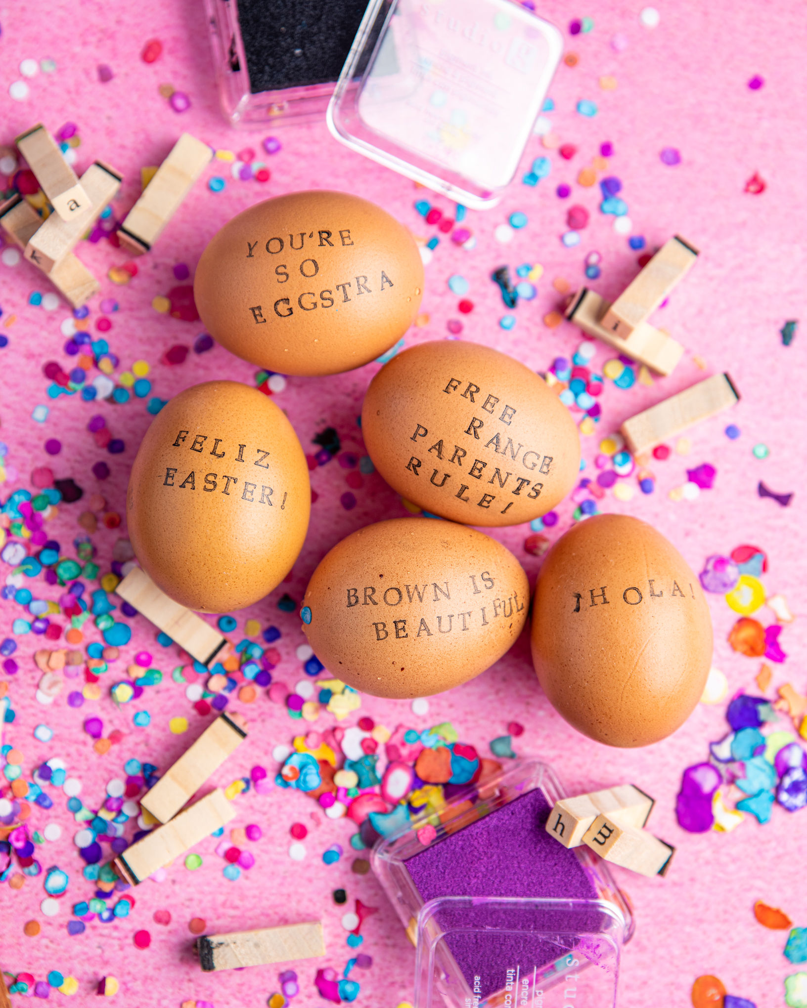 Creative Eggs Stamp In An Assortment Of Designs 