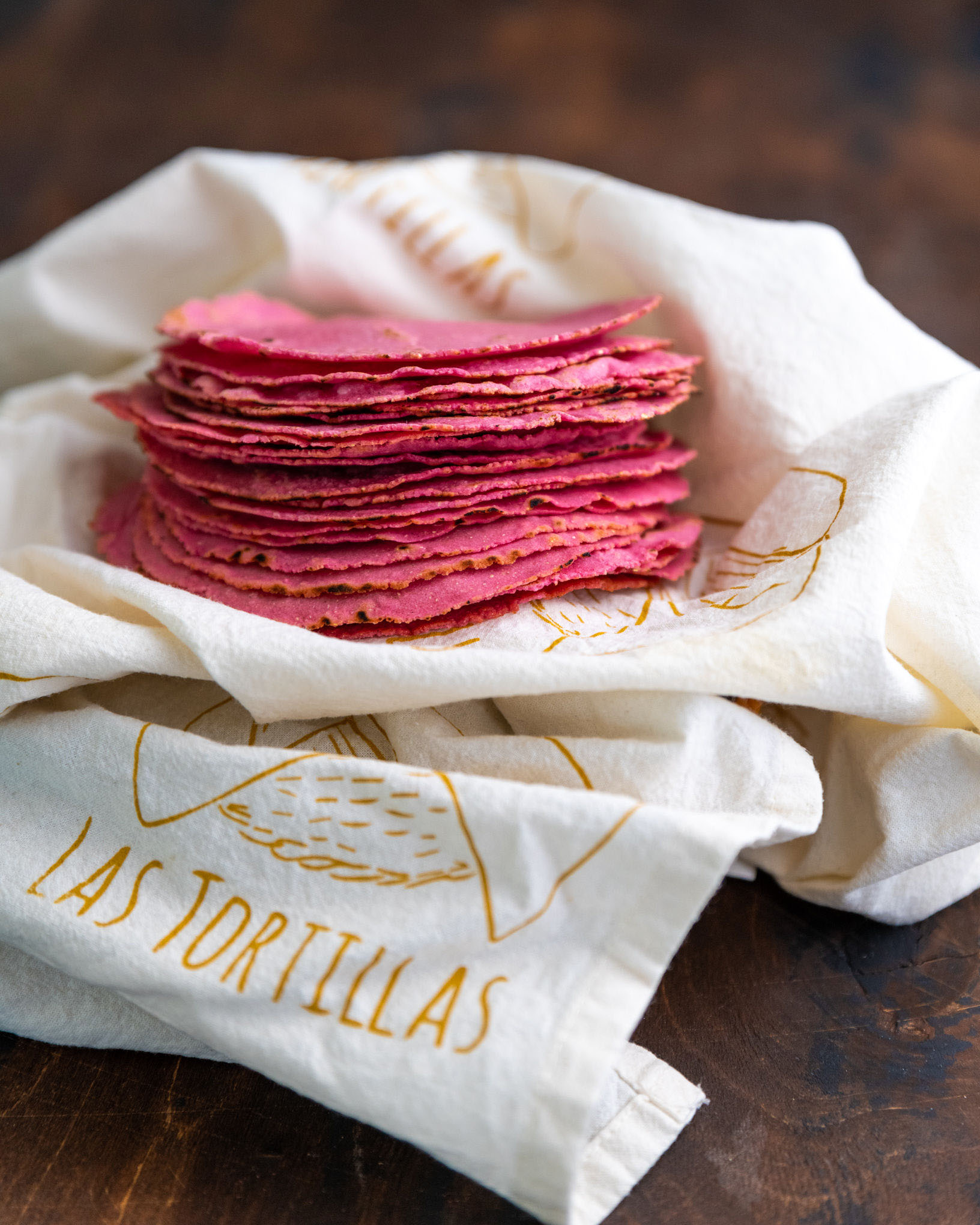 How to Make Hot Pink Corn Tortillas