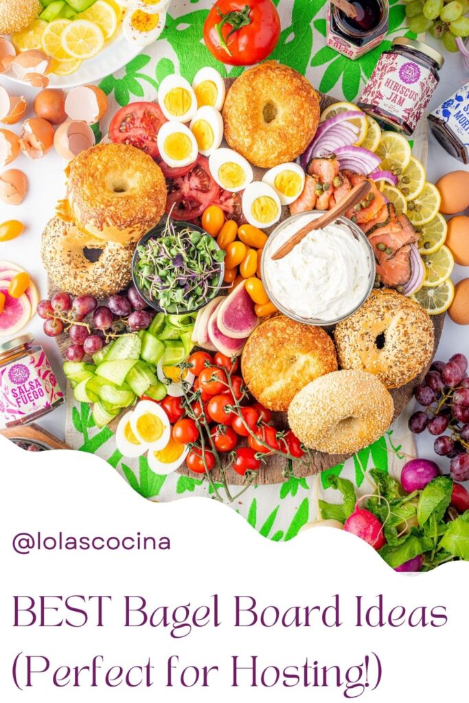 How to Make a Beautiful Bagel Board for a Crowd