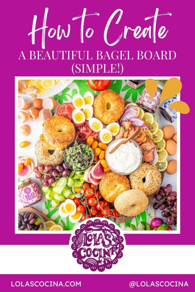 How to Make a Beautiful Bagel Board for a Crowd