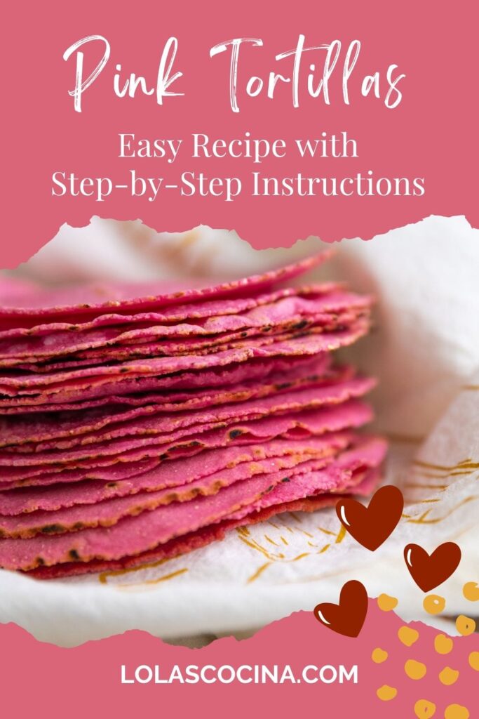 Pink tortillas tacos Pink flour tortillas Pink corn tortillas How to make pink tortillas How to make pink corn tortillas