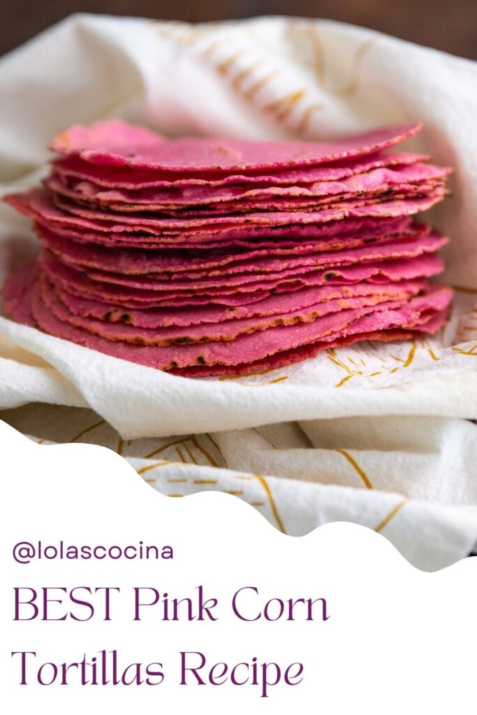 Pink tortillas tacos Pink flour tortillas Pink corn tortillas How to make pink tortillas How to make pink corn tortillas
