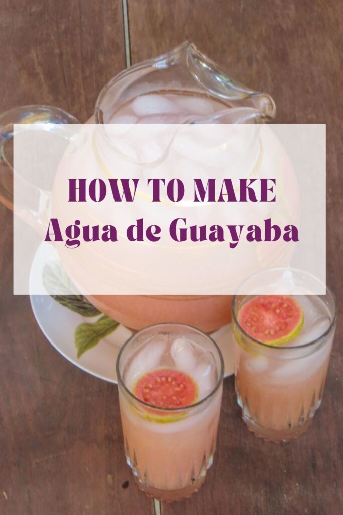 agua de guayaba agua de guayaba receta guava juice guava drink guava agua fresca guava agua fresca recipe