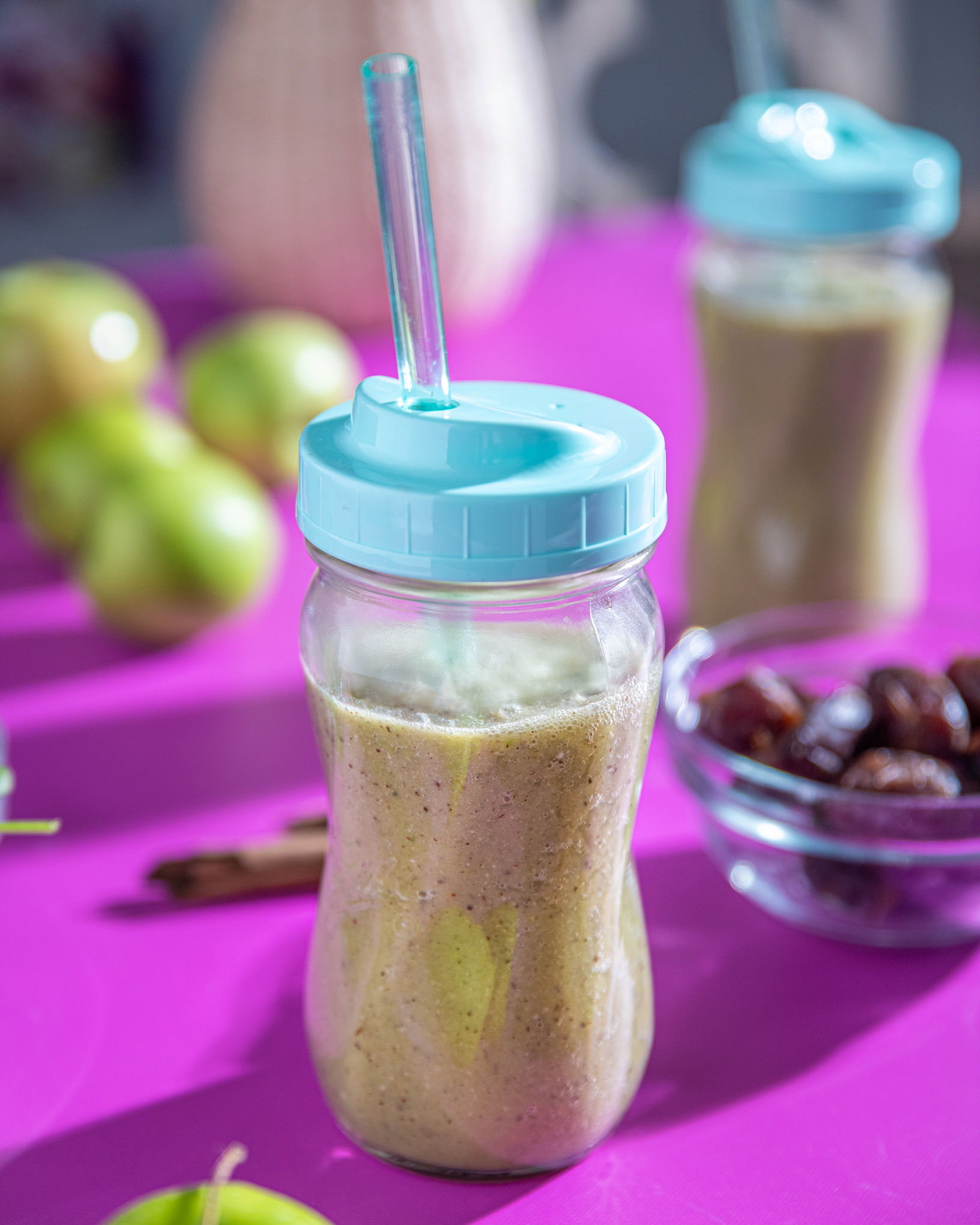 5-minute-apple-banana-smoothie