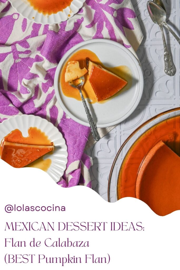 Flan de calabaza Flan de calabaza y queso Flan de calabaza y queso crema Pumpkin flan Pumpkin flan recipe