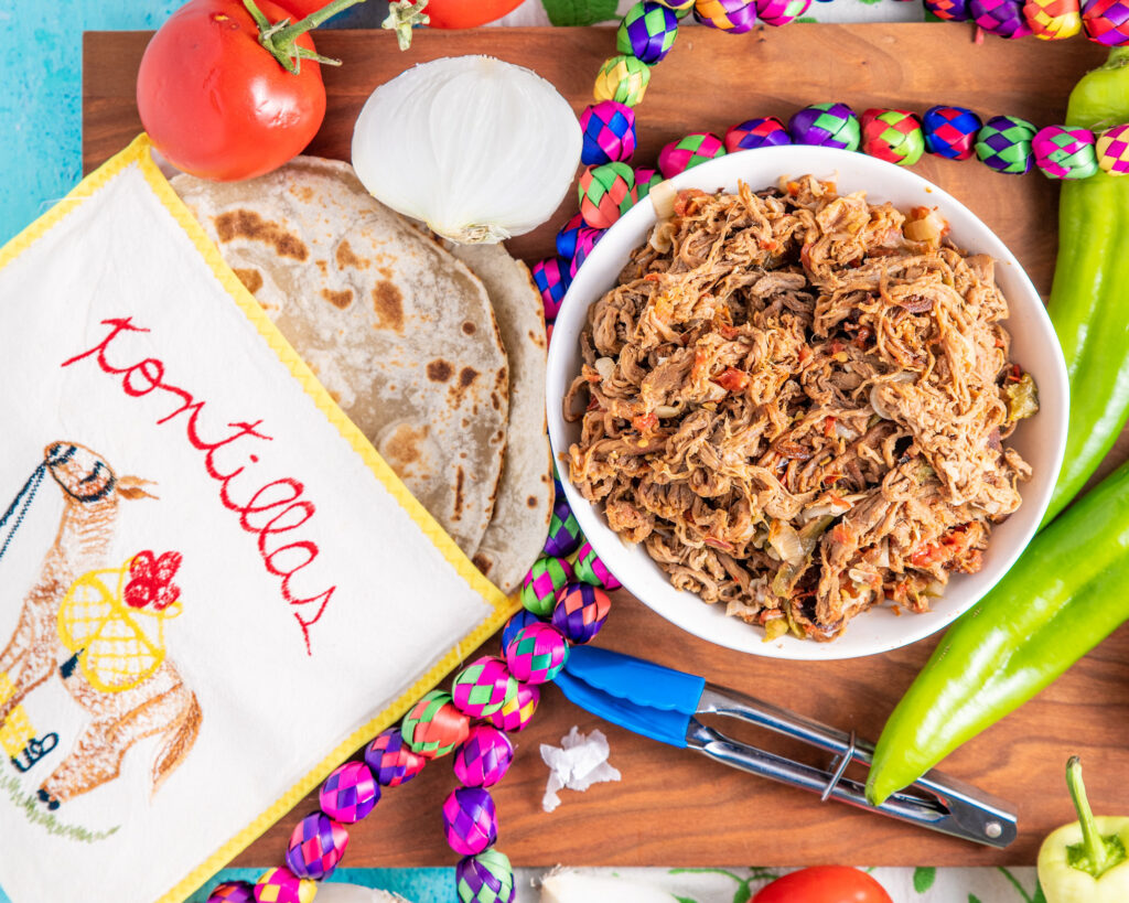 BEST Mexican Shredded Beef (Slow Cooker Machaca)