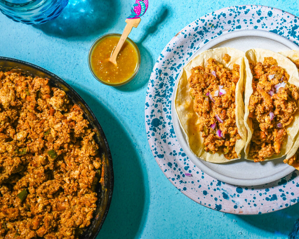 BEST Tacos de Huevo con Chorizo