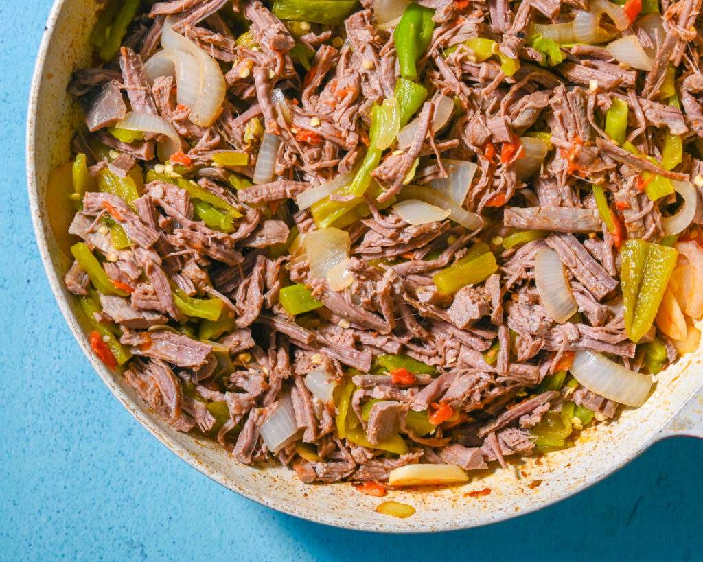 BEST Mexican Shredded Beef (Slow Cooker Machaca)