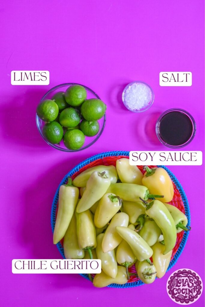 Chile güerito Chile guerito Chile guero recipe Banana pepper recipe Banana peppers Yellow Chili peppers Yellow Chile peppers