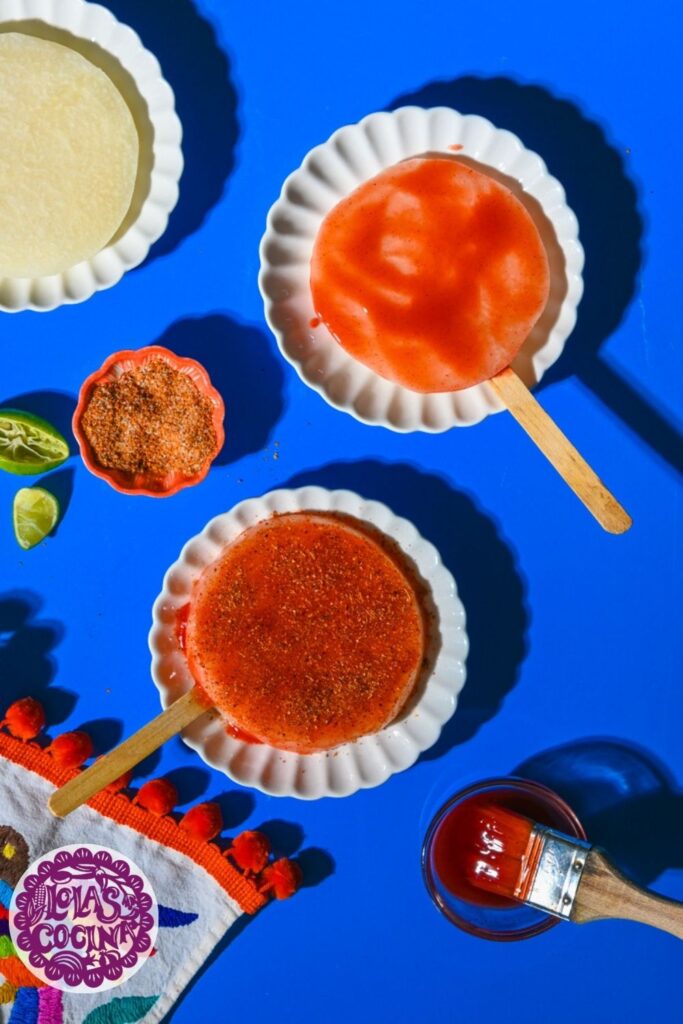 Jicaletas Jicaletas para vender Jicaletas de colores Jicaletas preparadas