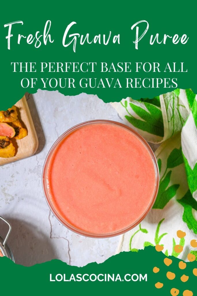 Guava puree recipe Guava puree Guava puree cocktails Guava puree desserts