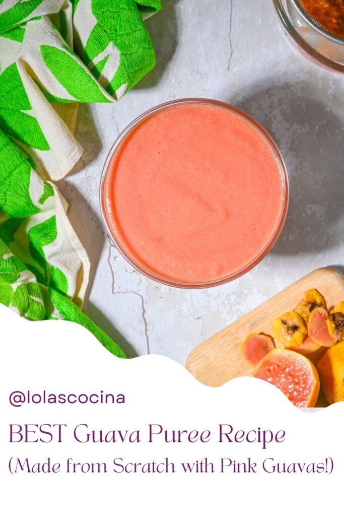 Guava puree recipe Guava puree Guava puree cocktails Guava puree desserts