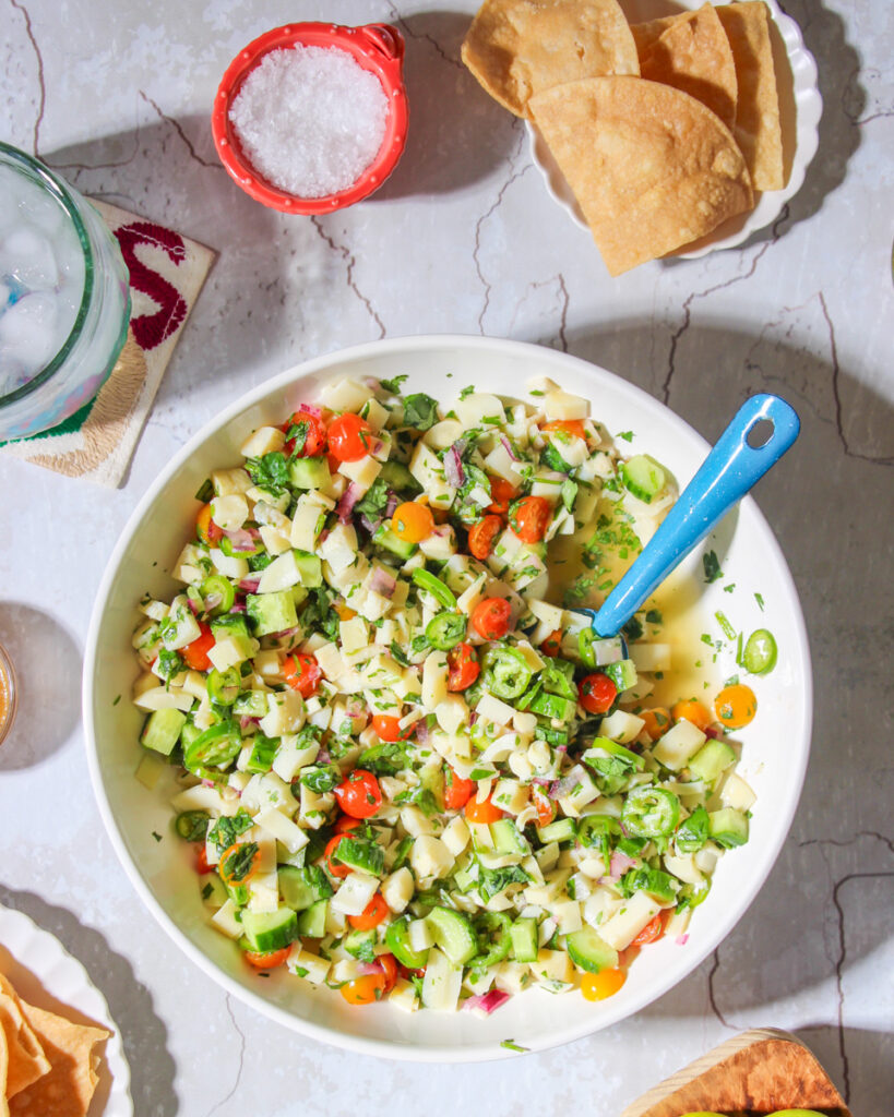 Ceviche de palmitos Ceviche de palmito receta Ceviche de palmito gourmet Vegan ceviche Vegan ceviche recipes Vegan ceviche hearts of palm Hearts of palm recipes Hearts of palm ceviche Hearts of palm ceviche recipes