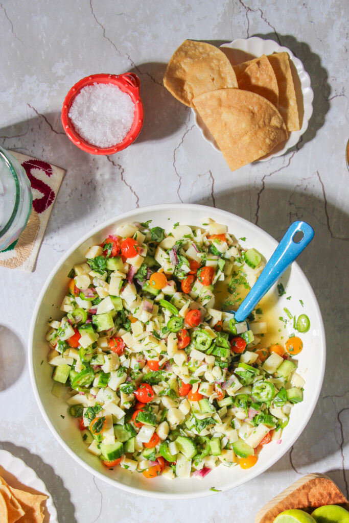 Ceviche de palmitos Ceviche de palmito receta Ceviche de palmito gourmet Vegan ceviche Vegan ceviche recipes Vegan ceviche hearts of palm Hearts of palm recipes Hearts of palm ceviche Hearts of palm ceviche recipes