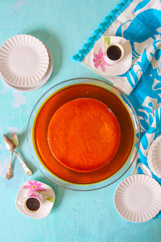 Guava flan Guava flan Puerto Rico Guava flan cake Guava paste flan Flan de guayaba Flan con mermelada de guayaba
