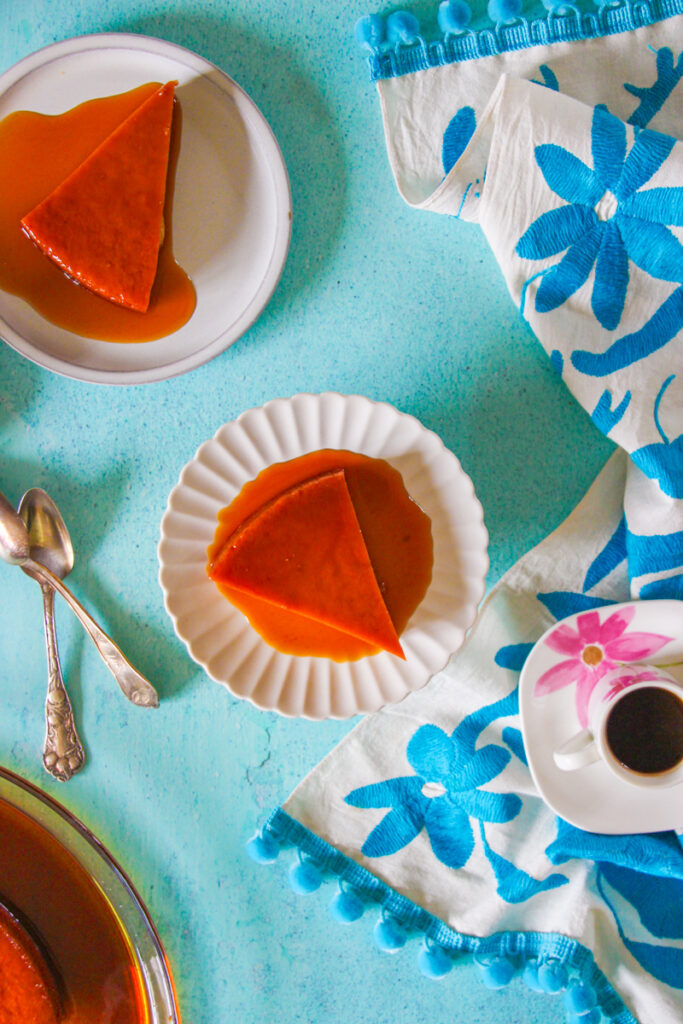 Guava flan Guava flan Puerto Rico Guava flan cake Guava paste flan Flan de guayaba Flan con mermelada de guayaba